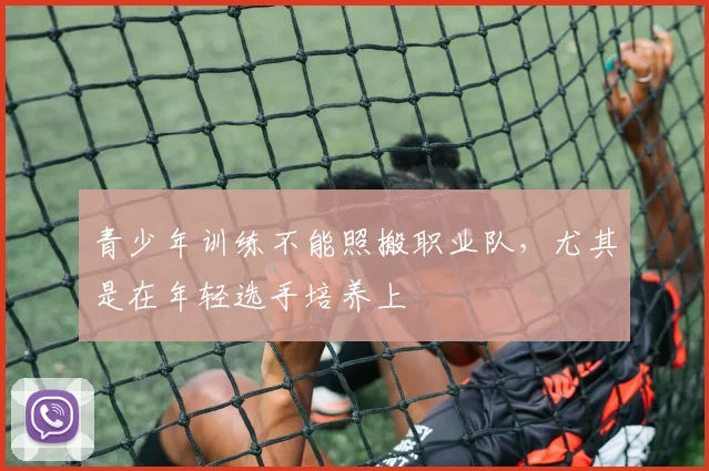 青少年训练不能照搬职业队，尤其是在年轻选手培养上